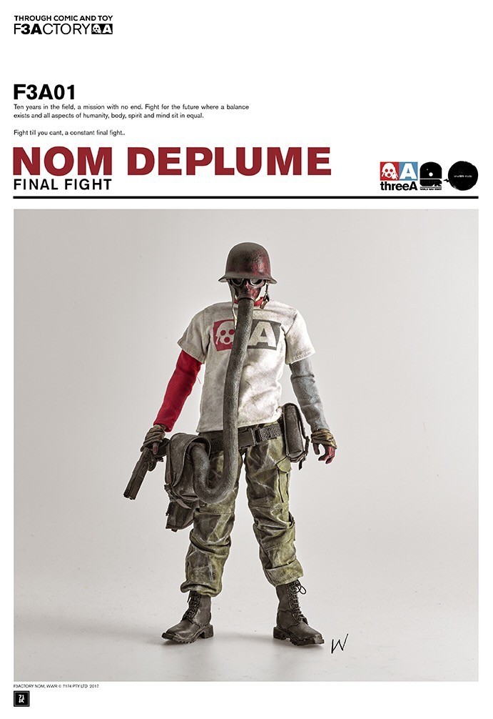 未使用に近い】ThreeA 1/6 WWR NOM de PLUME Final Fight 3A ashley