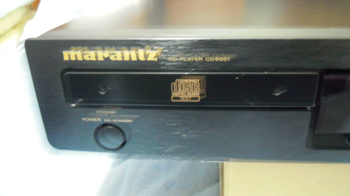 Marantz CD5001 ブラック 高音質 CDプレーヤー Marantz CD5001 ブラック 高音質 CDプレーヤー