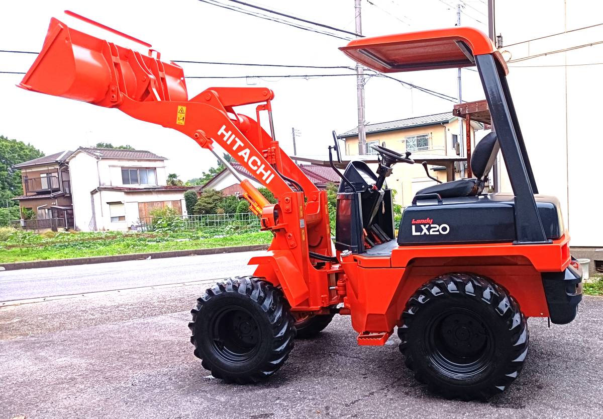 札幌発 日立 LX30 タイヤショベル ディーゼル 4WD ボブキャット 除雪 排雪