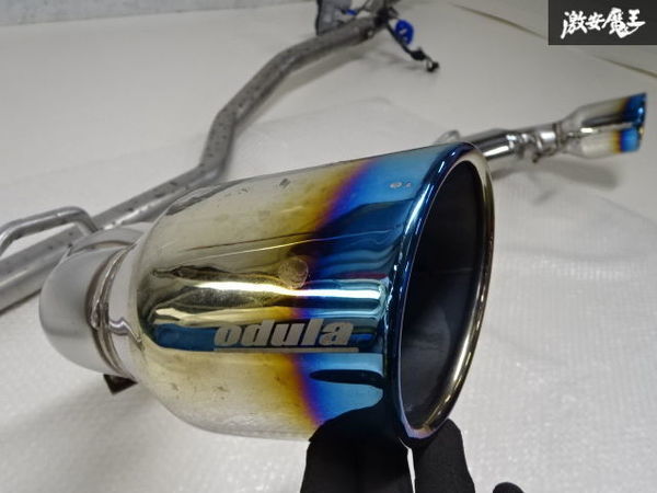 やや傷や汚れあり】Odula BMLFS アクセラ RS-spec マフラー 左右出し