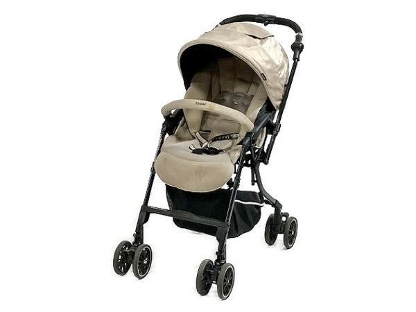Combiベビーカー　メチャカルハンディオート4キャス　アンティークベージュ A型ベビーカー ホワイトレーベル メチャカル ハンディ オート4キャス