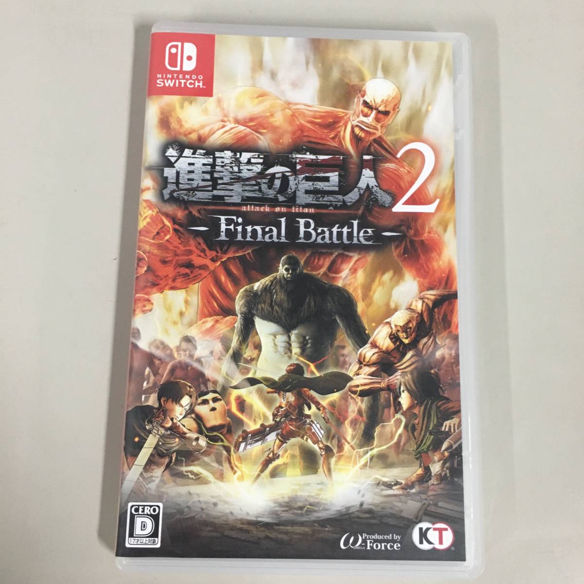 スイッチ 進撃の巨人2 ファイナルバトル 違い 特典]Nintendo