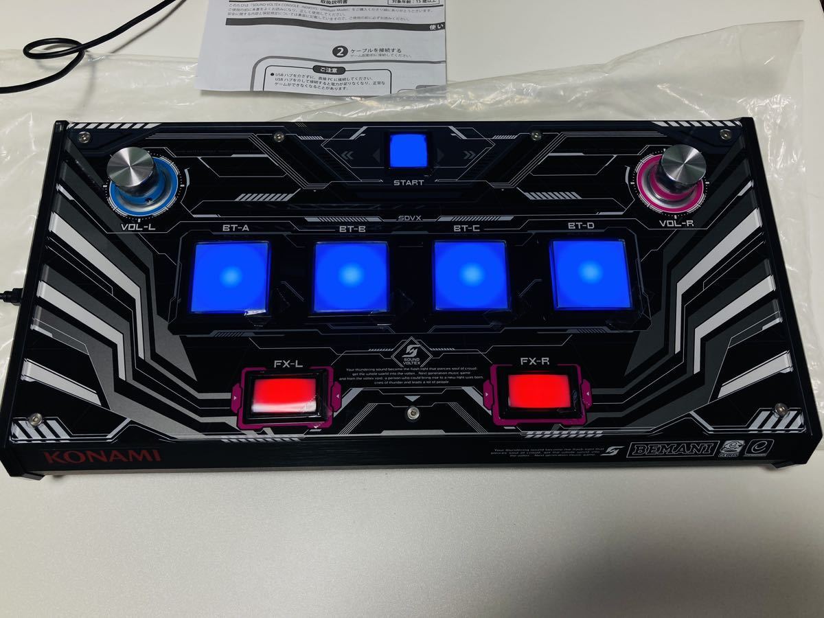 【やや傷や汚れあり】SOUND VOLTEX CONSOLE -NEMSYS- Ultimate Model 検索用:KONAMI サウンド ...