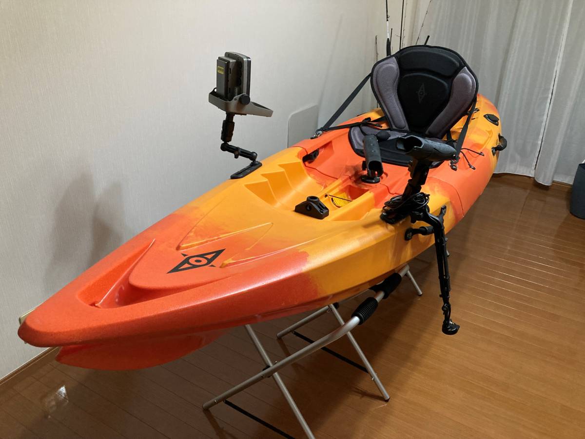 【やや傷や汚れあり】★直接引取り限定★ フィッシングカヤック point65 tequila テキーラアングラー 分割式の落札情報詳細