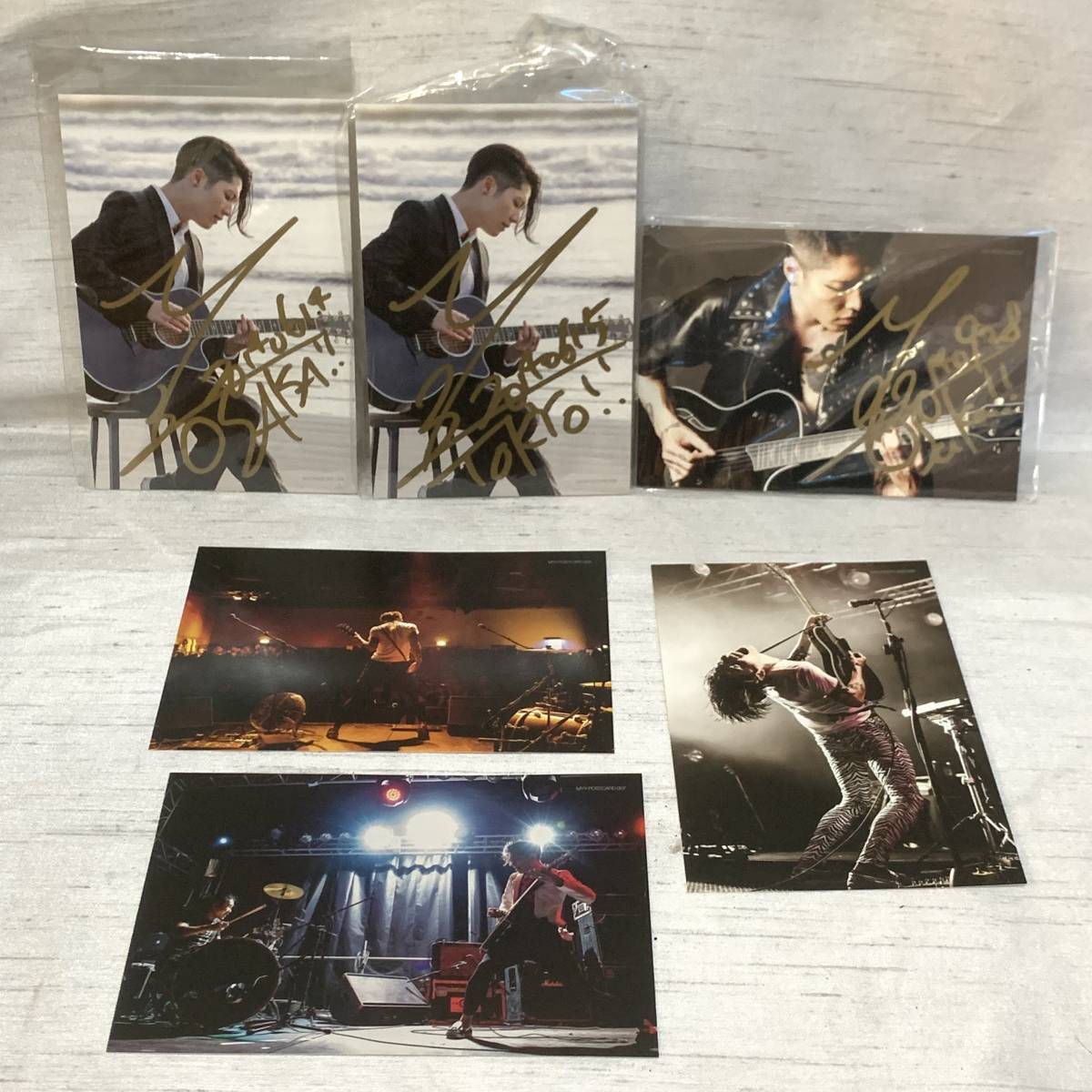 激レア 雅/MIYAVI/miyavi 直筆サイン メッセージ入りポラ