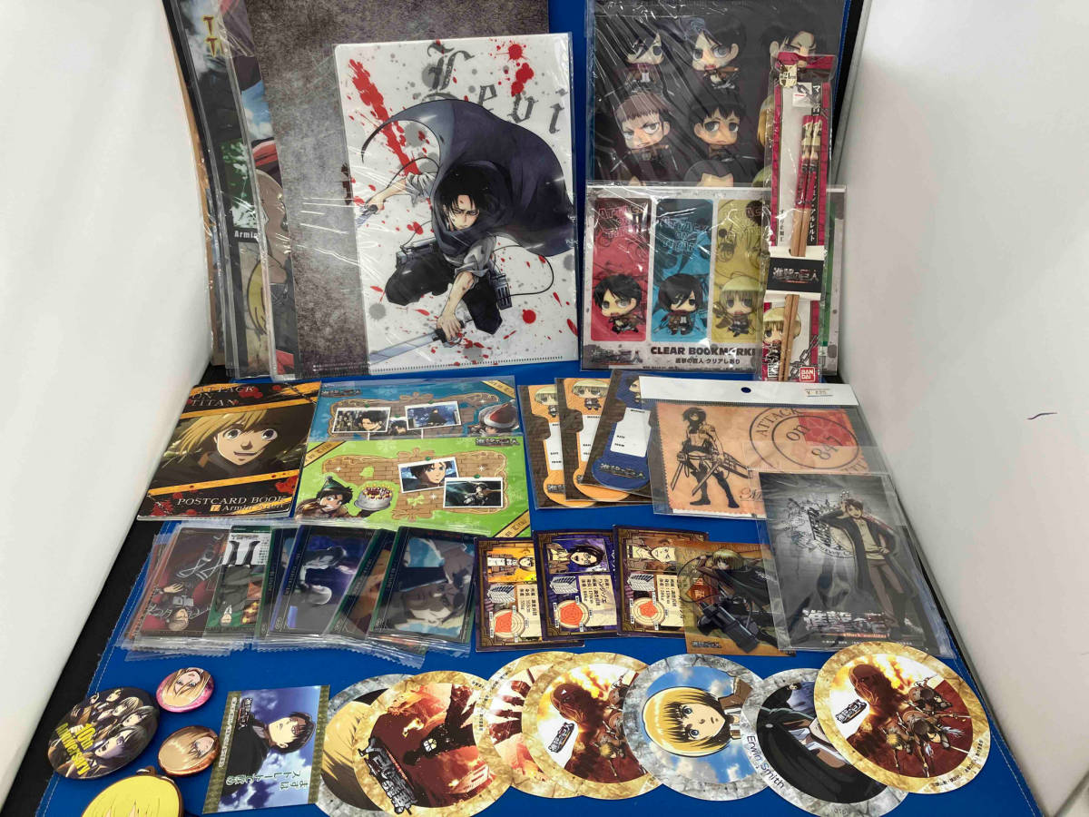 【入手困難！】進撃の巨人 一番くじ クリアファイル コンプリートセット 25枚 入手困難！】進撃の巨人 一番くじ クリアファイル コンプリート