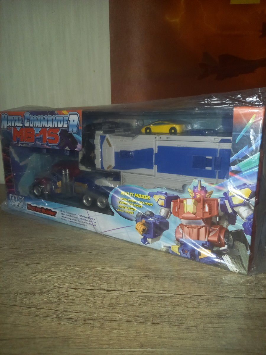 未使用に近い】FansHobby MB-15 NAVAL COMMANDER トランスフォーマー