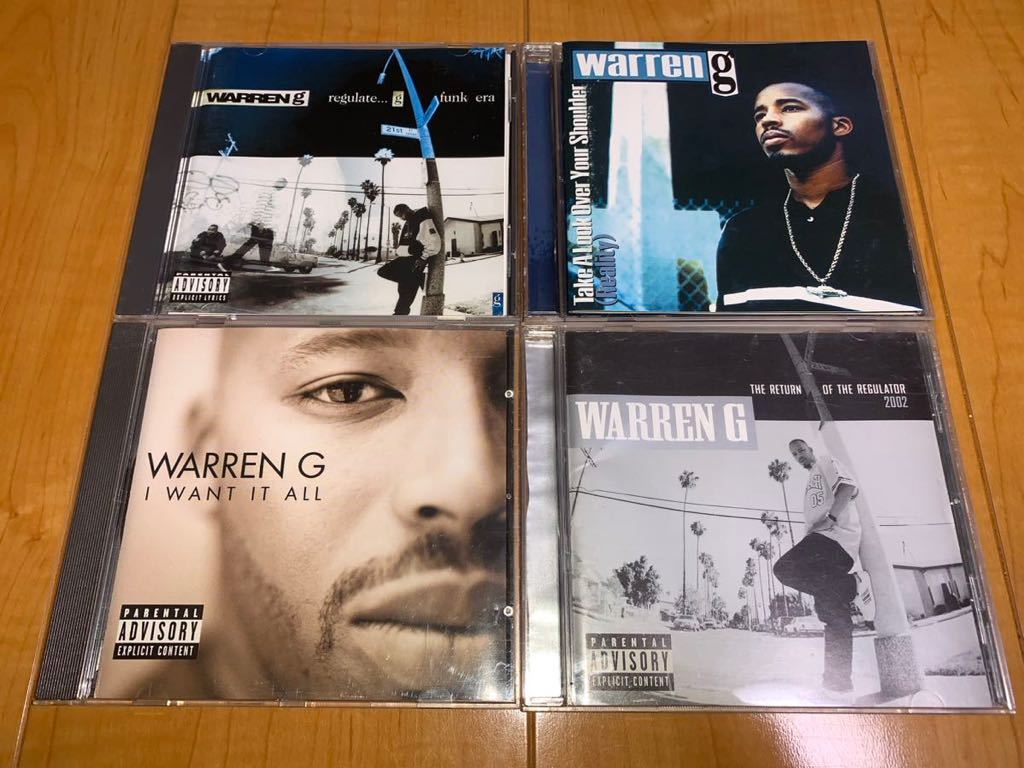 目立った傷や汚れなし】【中古CD】Warren G アルバム4枚セット