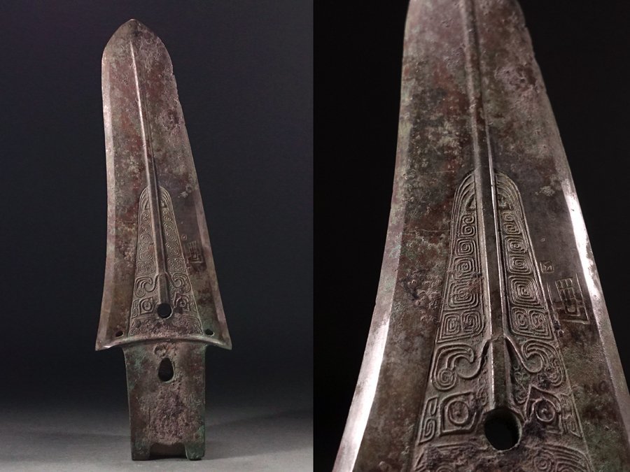 漢 時代 出土品 漢代の青銅の虎 本物 非常に貴重なアイテム 突っ込める 