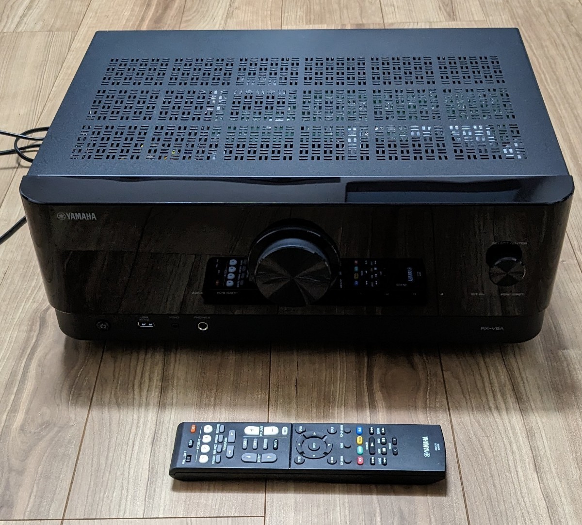 【未使用に近い】美品！ ヤマハ YAMAHA AVアンプ RXV6A ハイレゾ対応 Bluetooth対応 WiFi対応 ワイドFM対応