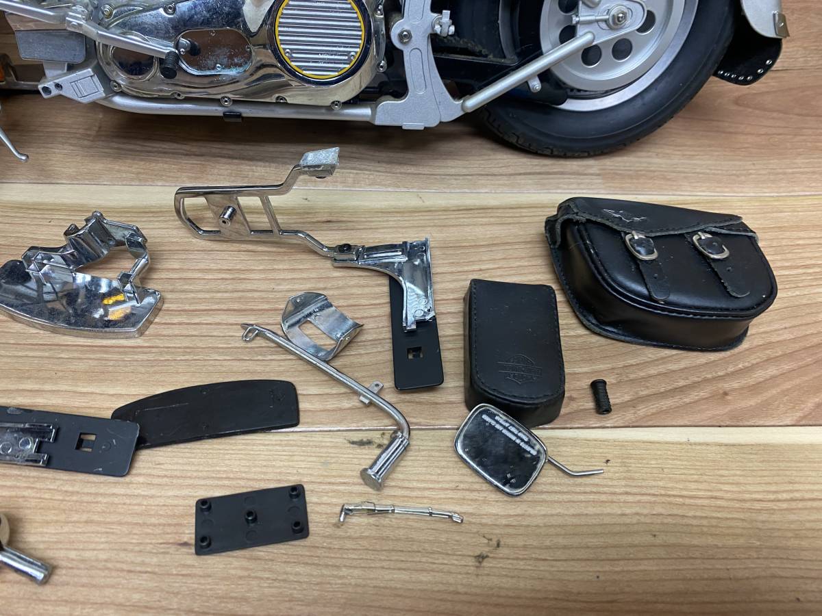 ジャンク】ハーレーダビッドソン ファットボーイ DeAGOSTINI 止まら 