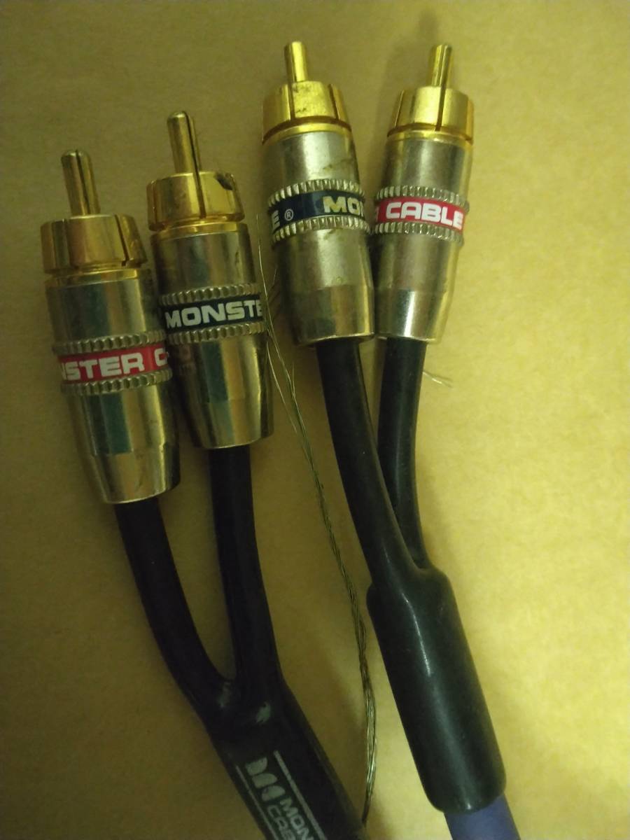 【傷や汚れあり】モンスターケーブル Monster Cable Interlink 201XLN RCAケーブル 約390cmの落札情報詳細