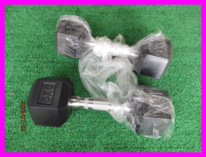ダンベル 17.5kg 2個セット ヘキサゴンダンベル 六角ダンベル 未使用 