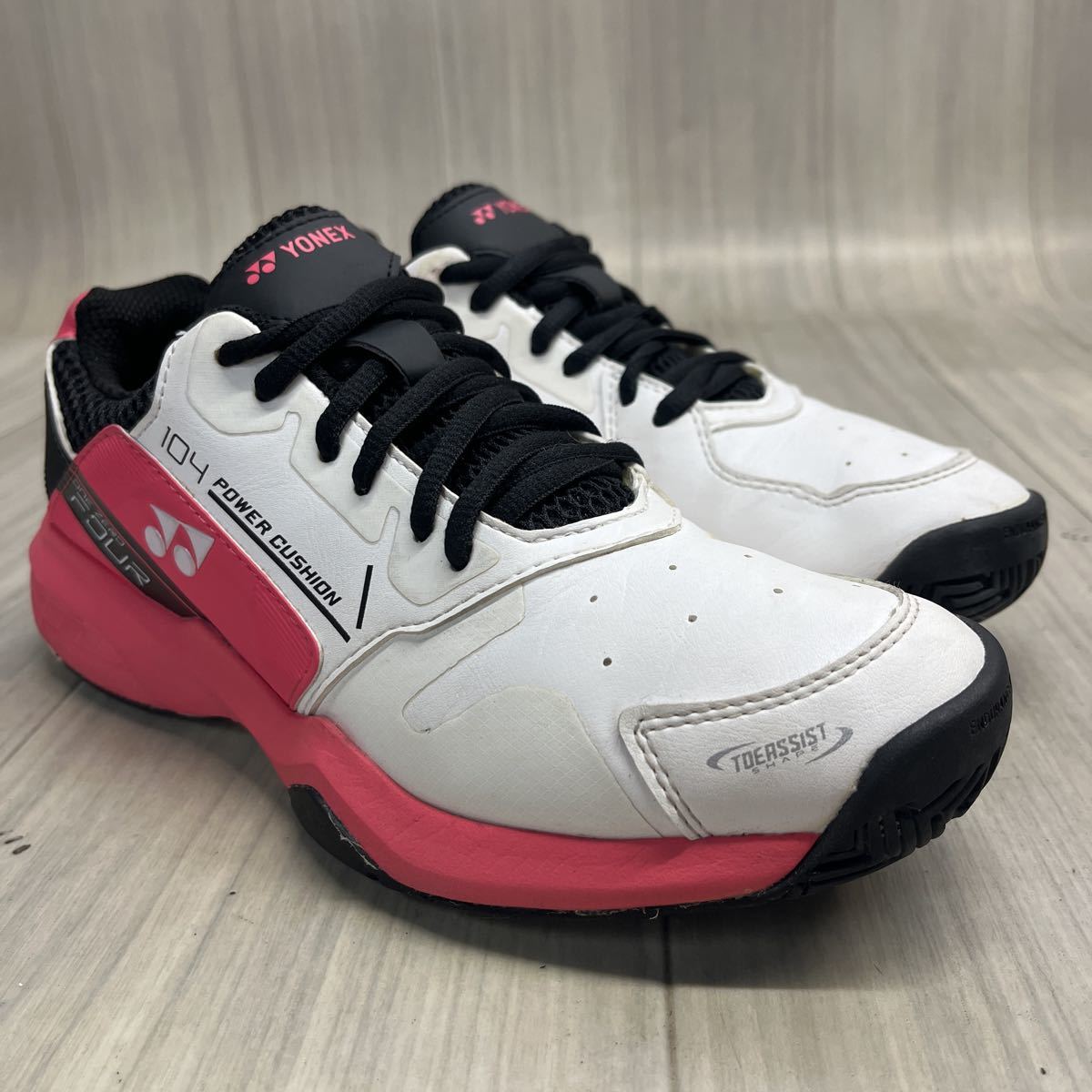 ヨネックステニスシューズ23.5cm YONEX/ヨネックス】パワークッション