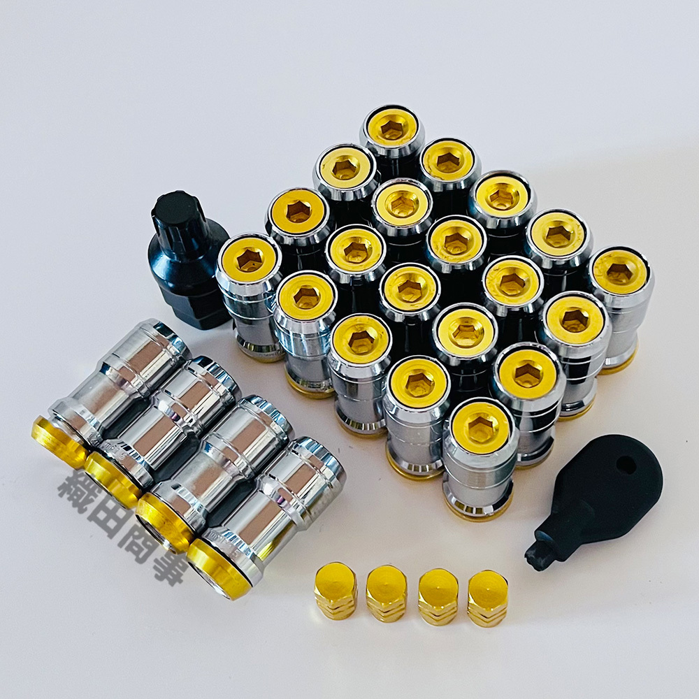 スチール製 キャップ付 M12×P1.25 シルバー ロングホイールナット スチール製 キャップ付き スチール製　キャップ付　M12×P1.25　シルバー　ロングホイールナット