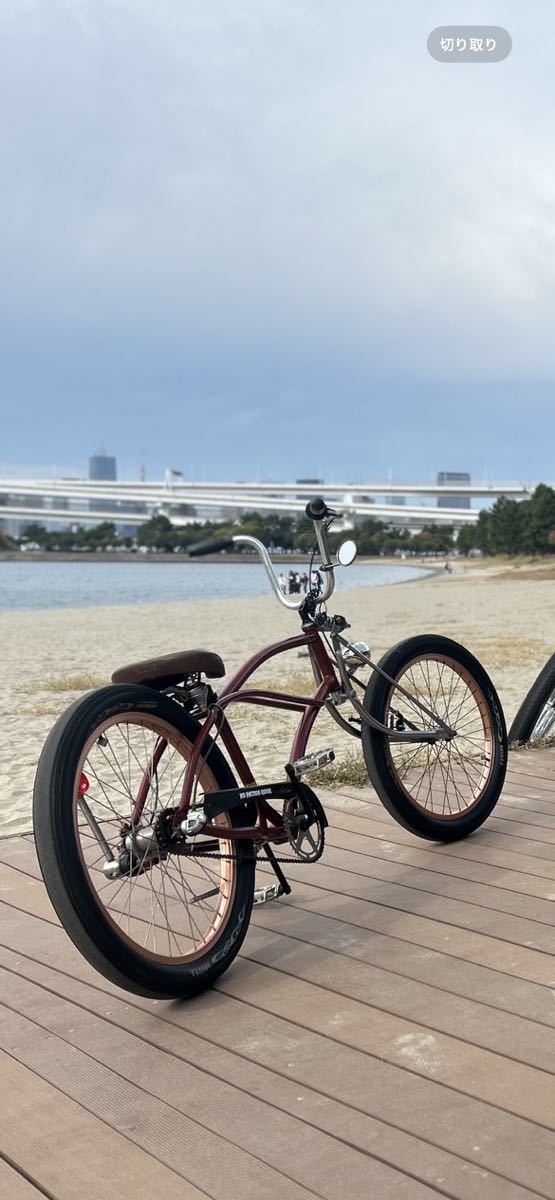 ロングフォーク自転車ローチャリビーチクルーザー