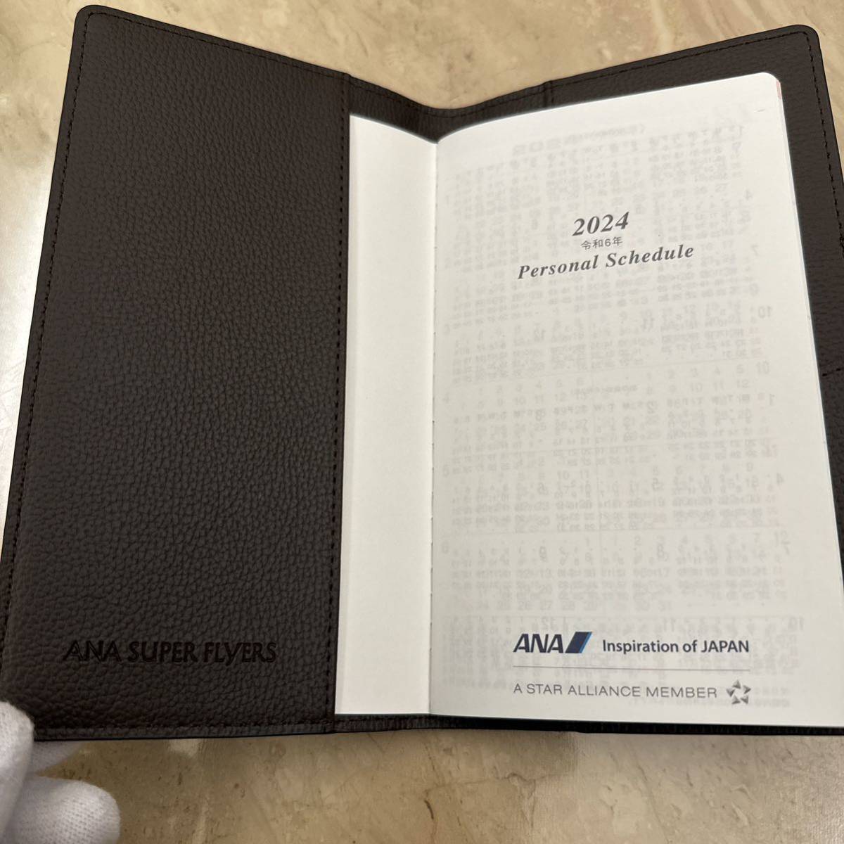 2025年 スケジュール帳 ANA 短く Paul Stuart