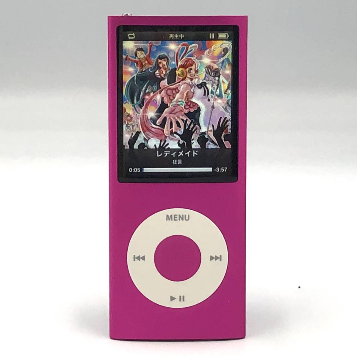 中古品 ipod nano 第5世代 ピンク 8GB A1320 AP-91
