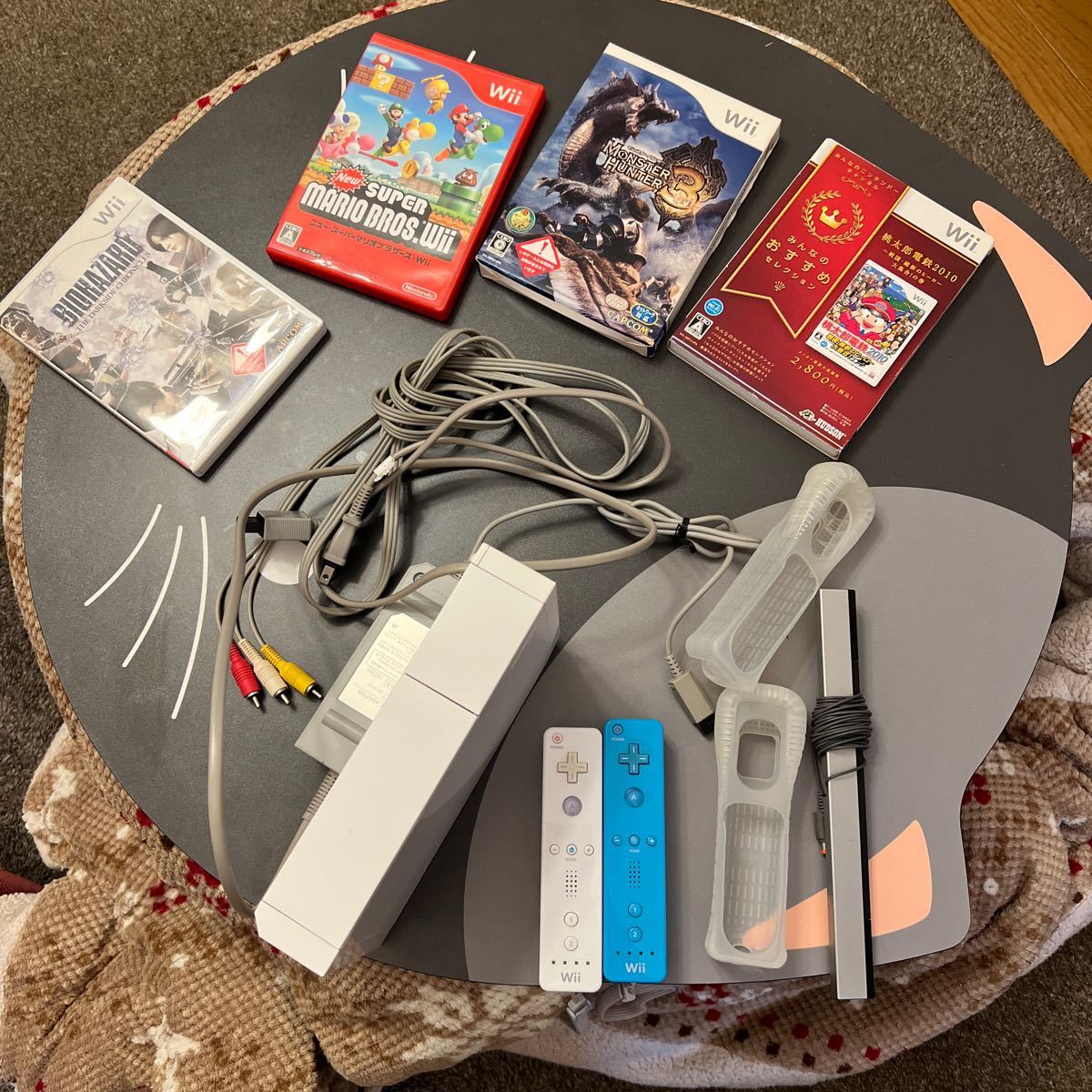 Wii本体 タタコン ソフト28本 まとめ売り