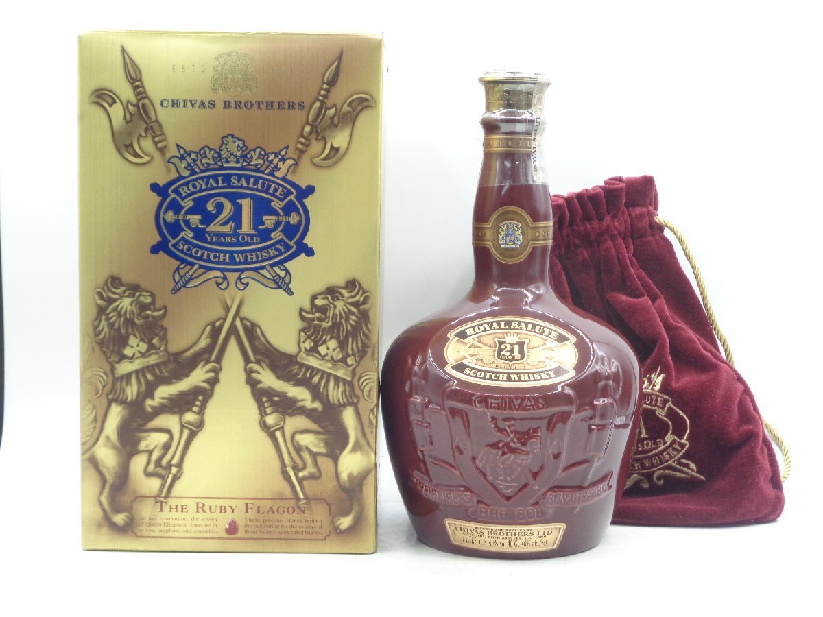 ROYAL SALUTE21 未開封 ROYAL SALUTE 21年 ロイヤルサルート 21