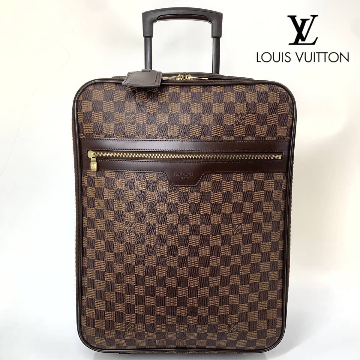 LOUIS VUITTON ルイヴィトン ペガス70 モノグラム キャリーバッグ ルイ