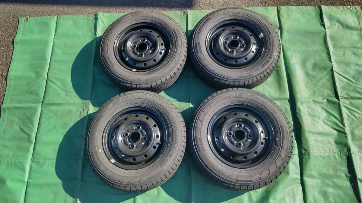 スズキ軽トラ純正！新車外し！12インチ スチールホイール 4本セット