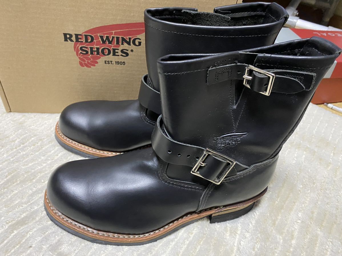 CHIPPEWA チペワ 7インチレザーエンジニアブーツ ブラック