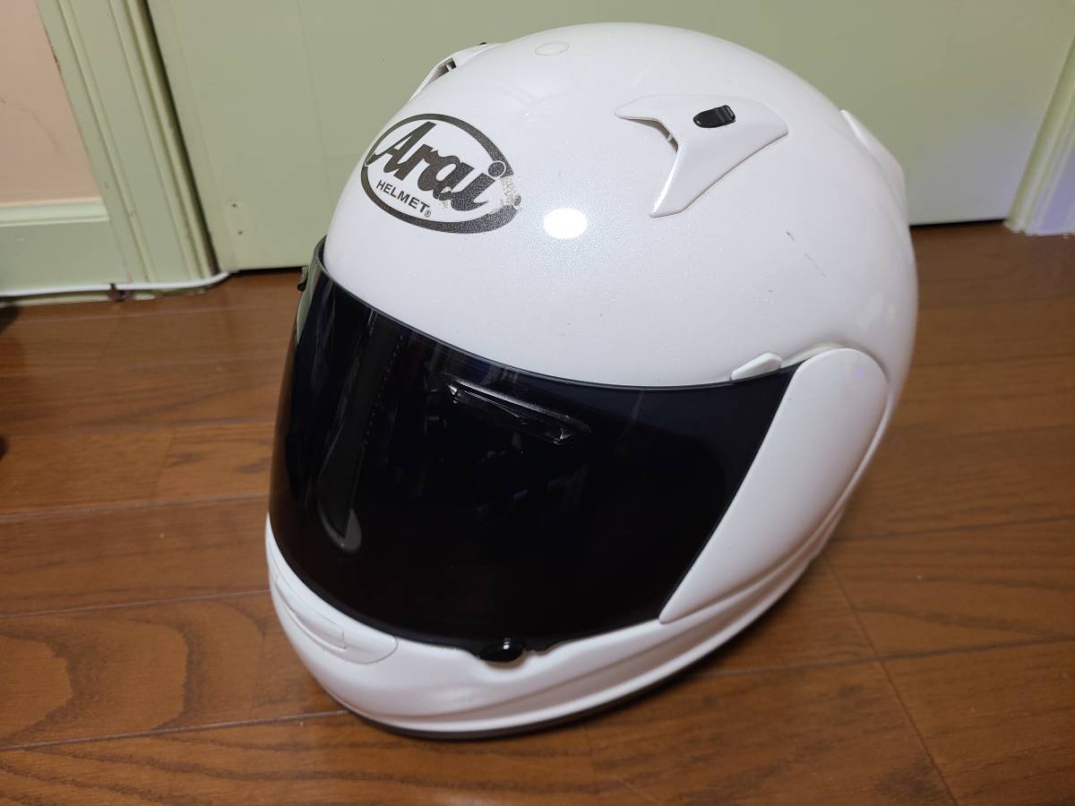 傷や汚れあり】☆Arai(アライ)ヘルメット ASTRO アストロ IQ 白