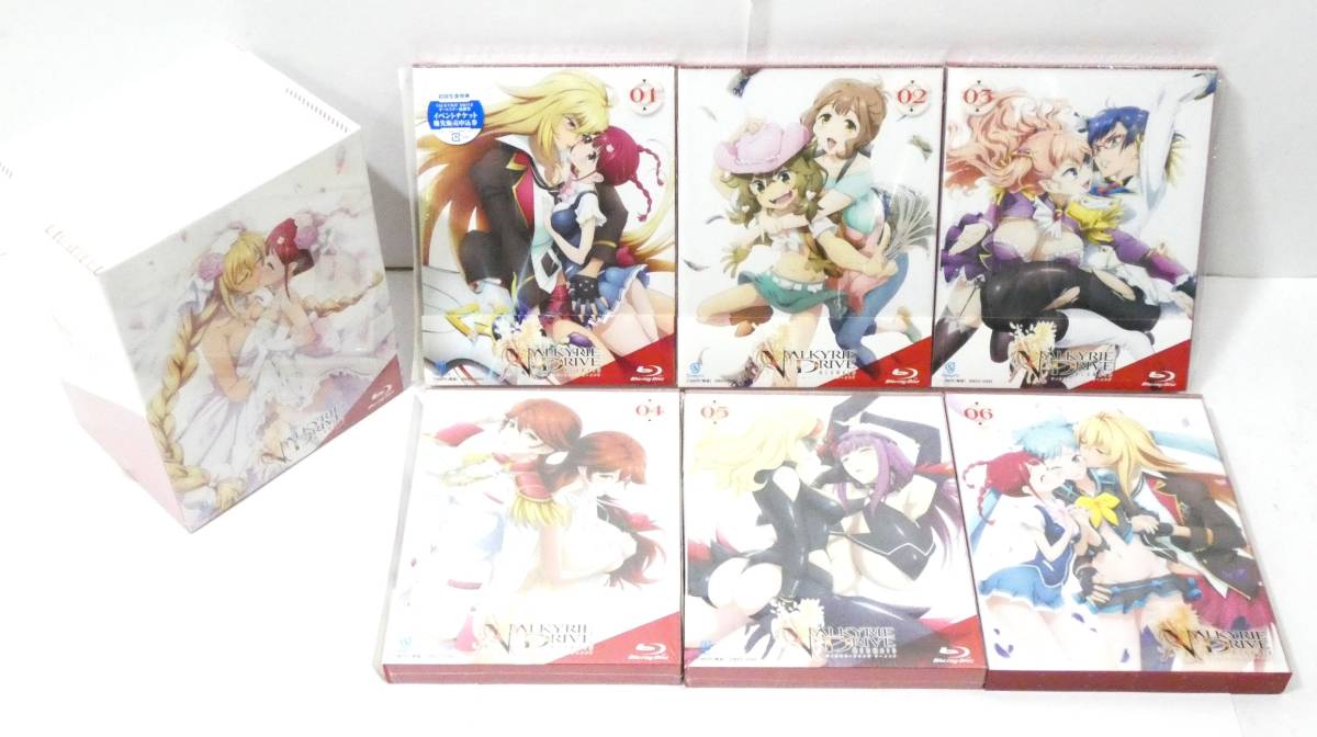 ヴァルキリードライブマーメイド 全6巻収容BOX付 ブルーレイセット
