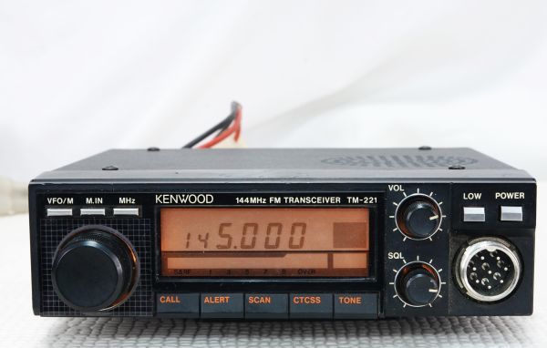 やや傷や汚れあり】KENWOOD TM-221 144MHz モノバンド モービル
