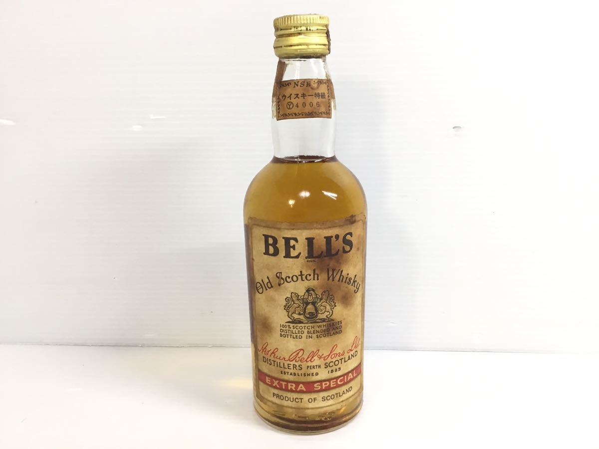 未使用】[K-2024]BELL'S Old Scotch Whisky☆EXTRA SPECIAL ベル 古酒