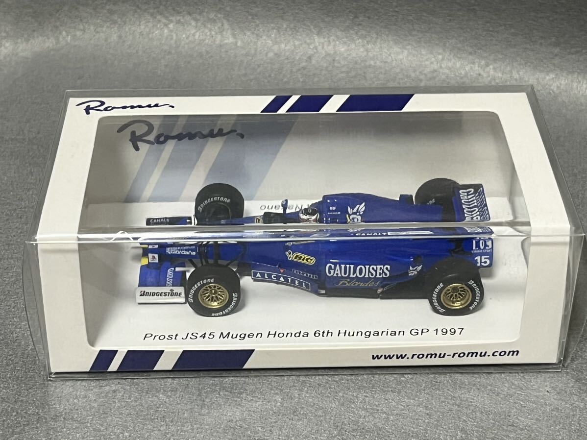 【未使用に近い】Spark 1/43 Prost JS45 Mugen Honda #15 Shinji Nakano 6th ...