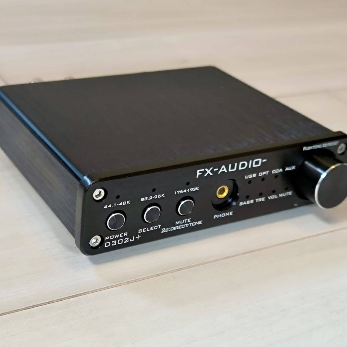 FX-AUDIO D302J+ ハイレゾ対応フルデジタルアンプ FX-AUDIO D302J＋ FX