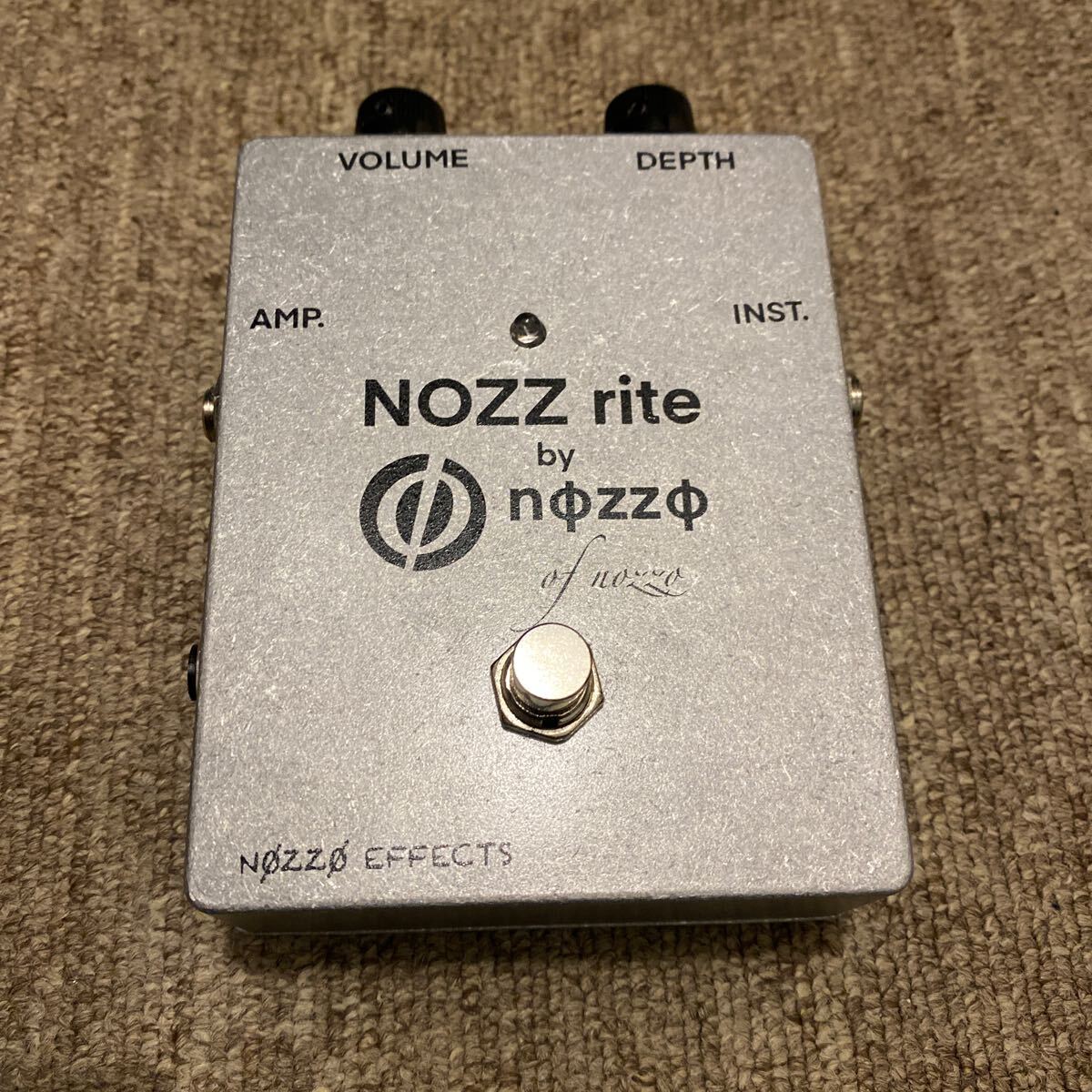 Nozzo effects/NOZZ rite ファズライト~ゲルマ 良ファズ Nozzo effects/NOZZ rite ファズライト~ゲルマ 良ファズ 楽器・機材