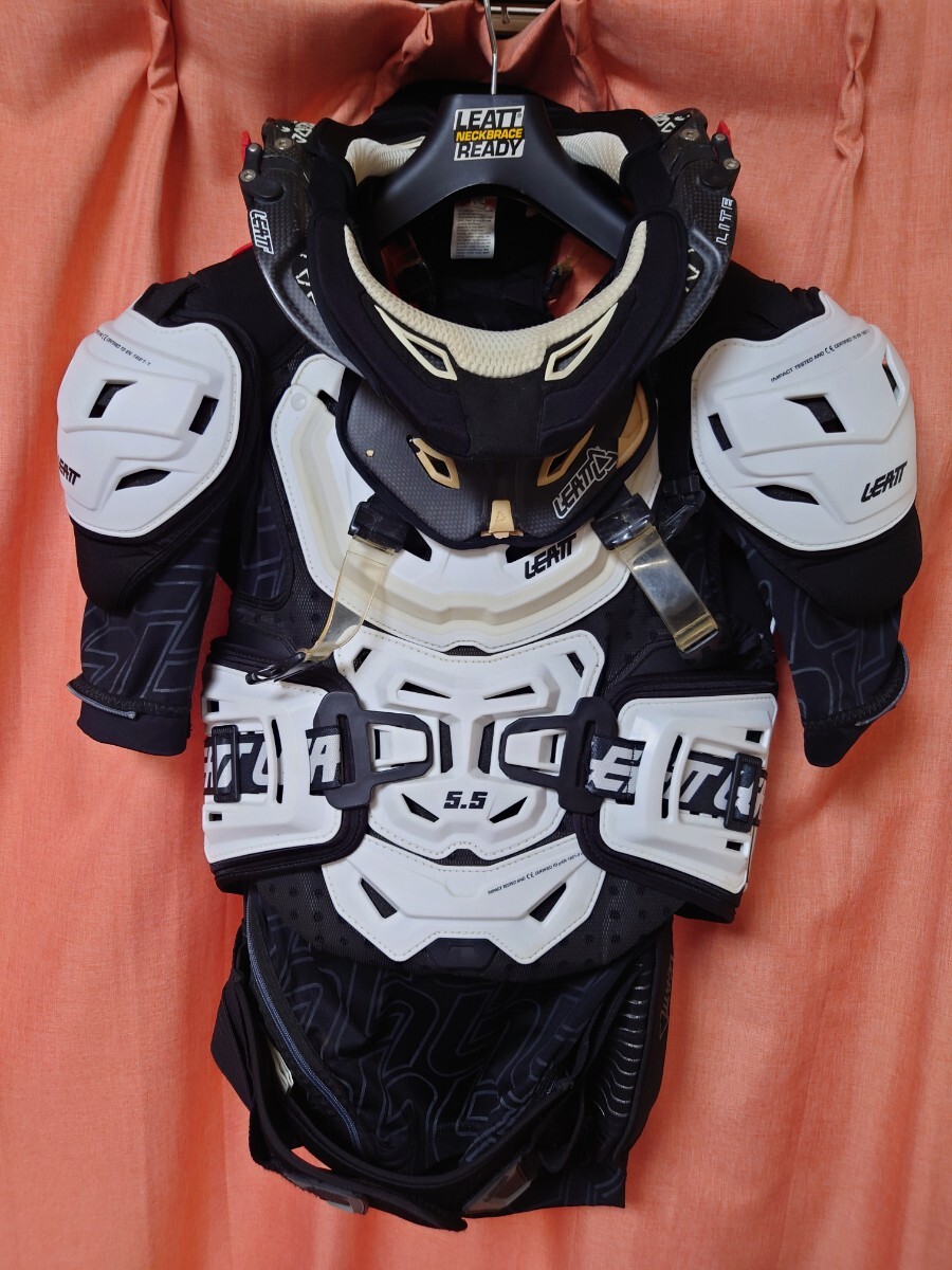 leatt neck brace GPX5.5 リアットネックブレース L/XL LEATT