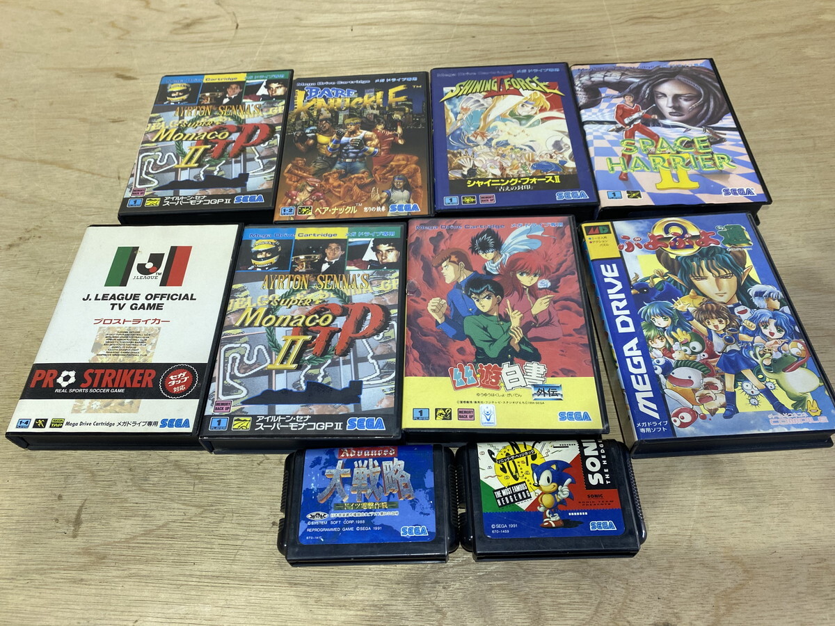 テレビゲームまとめ売り メガドライブ ソフト まとめ売り メガドライブソフトまとめ売り44本