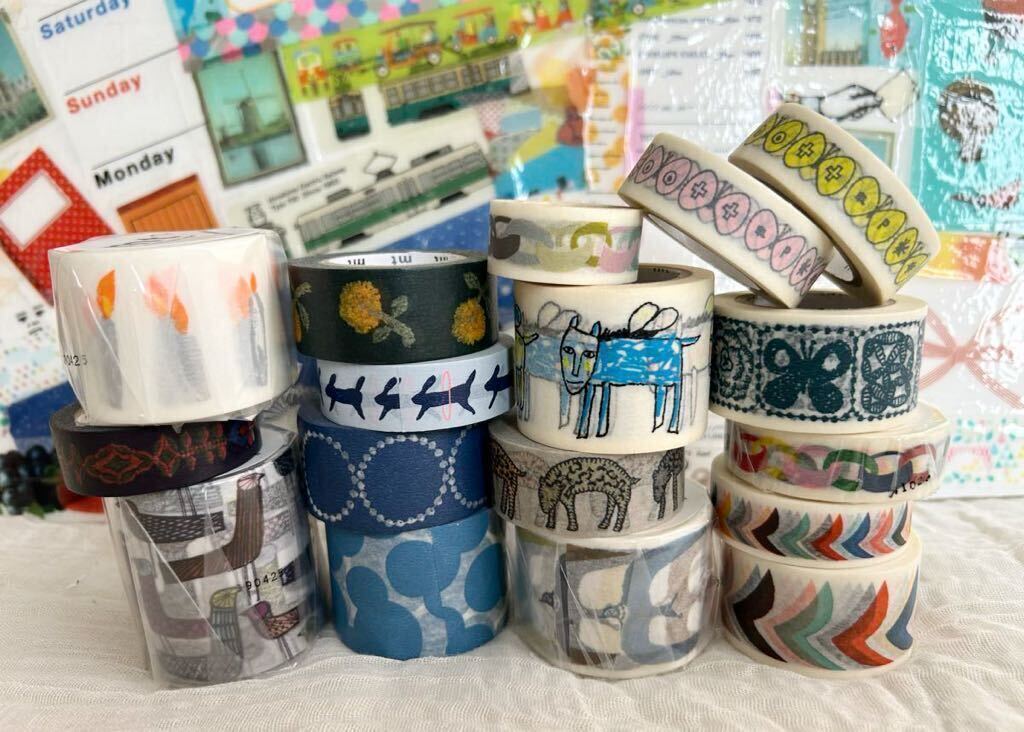 by ハンドメイド・手芸 マスキングテープミナペルホネン 廃盤セット