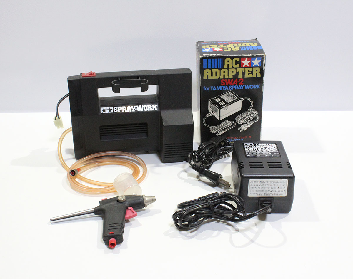 タミヤ スプレーワーク エアーコンプレッサー ACアダプター付き Amazon