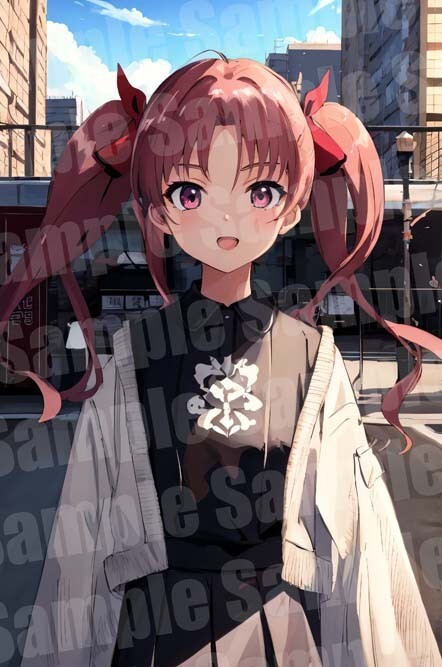 オリジナルアニメポスター/AI美女・A4ポスター/高画質/グラビア