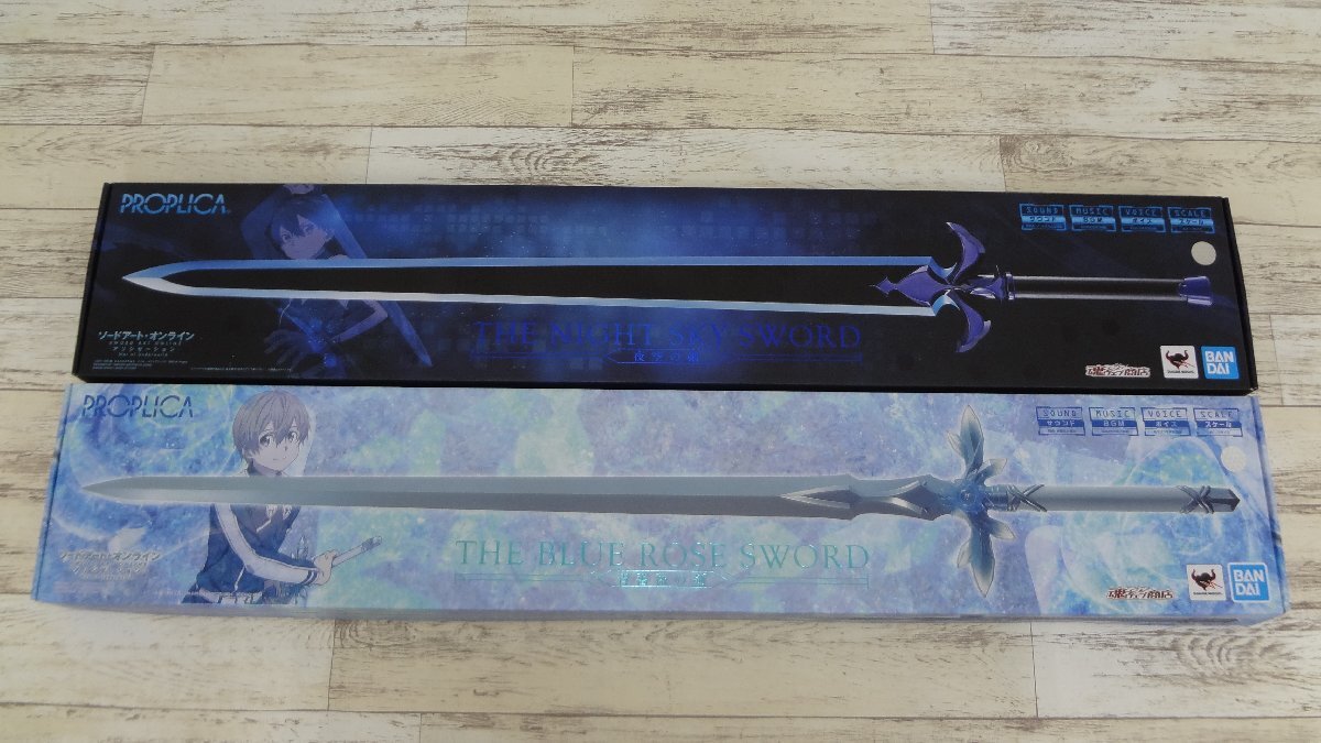 夜空の剣　青薔薇の剣　プロプリカ　セット　ソードアート・オンライン Amazon.co.jp: ソードアート オンライン PROPLICA 夜空の剣 青