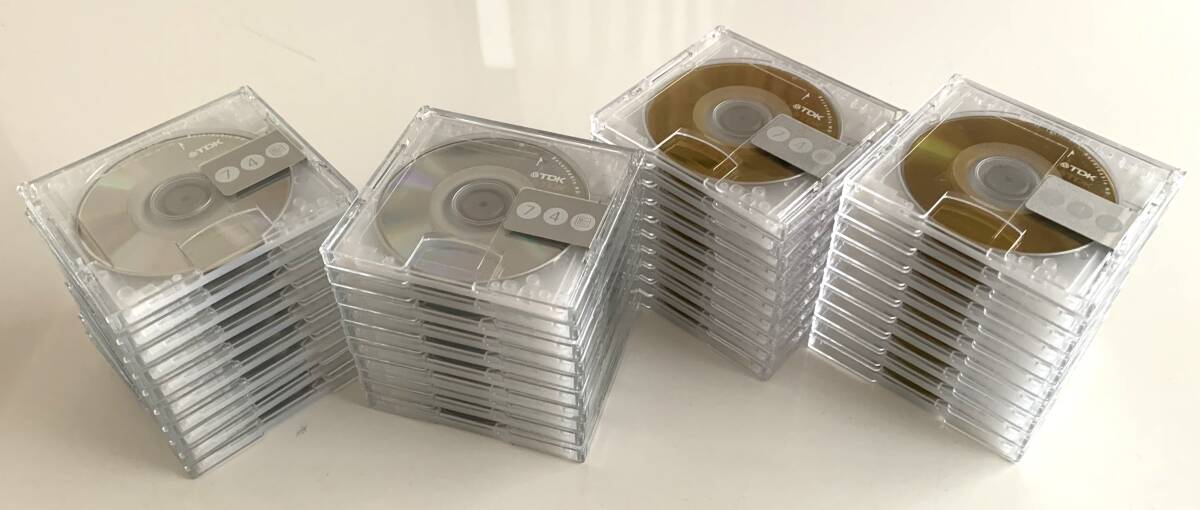 【目立った傷や汚れなし】★美品★ 中古MD ミニディスク 40枚セット minidisc 動作OK TDK 74 使用済 録音済の落札情報詳細 ...