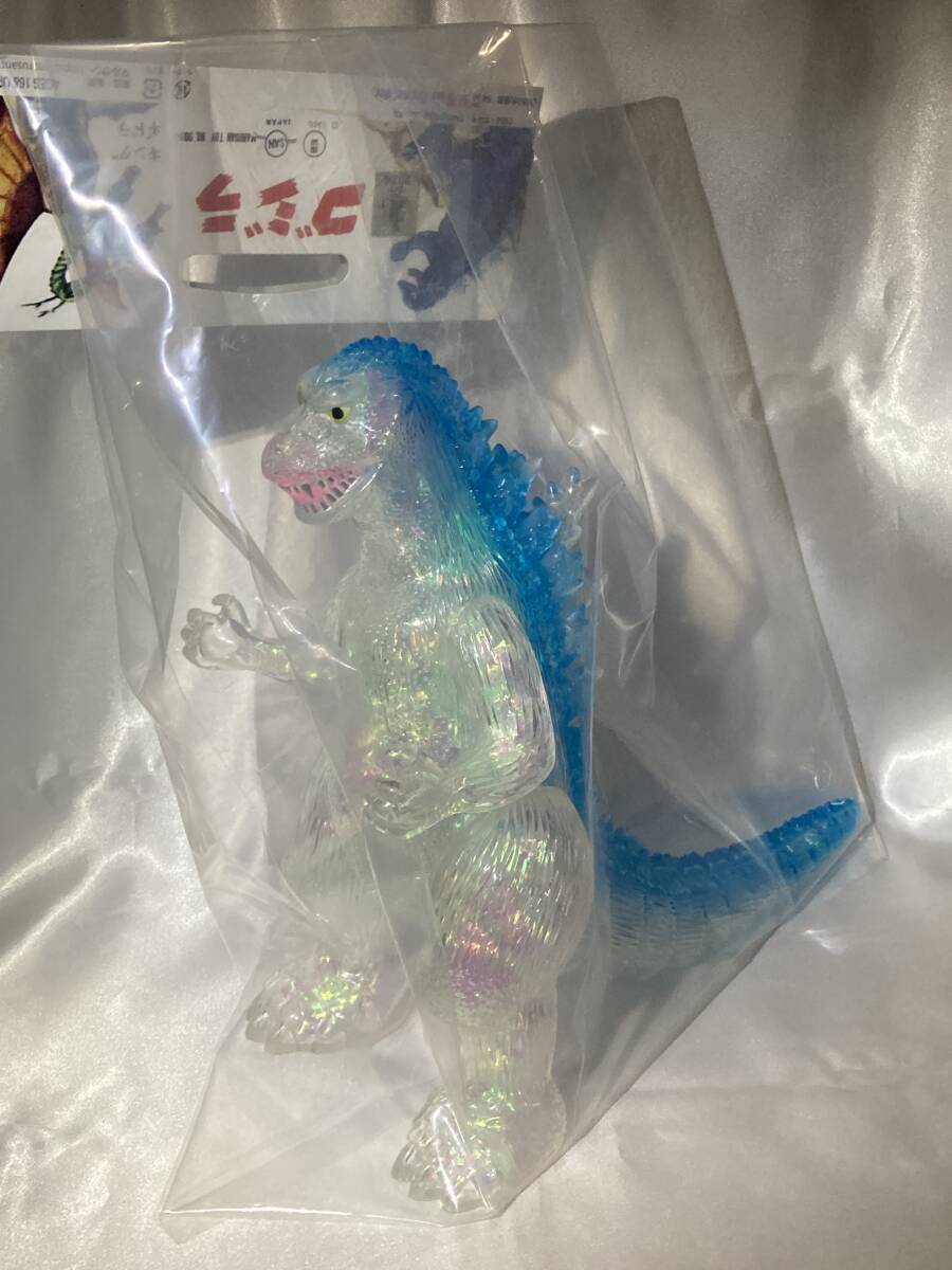 マルサン　ゴジラ　初代ゴジラ 350 クリアーブルー　オーロラ 世紀の大怪獣 マルサン ゴジラ 初代ゴジラ 350 クリアーブルー オーロラ 世紀の大