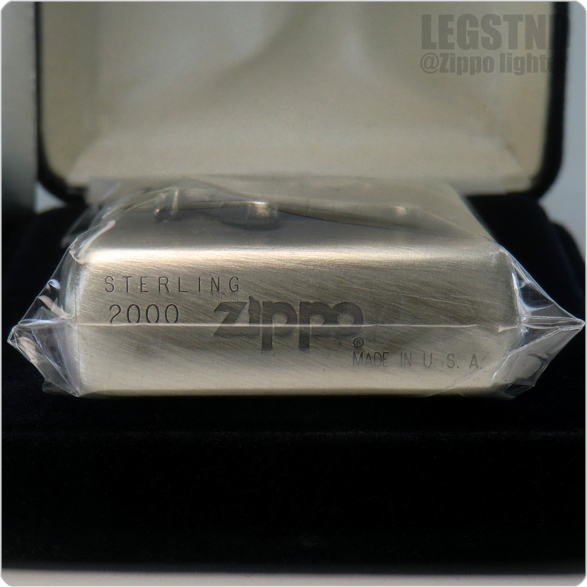 ZIPPO】ジッポー／スターリングシルバー(純銀) 1937レプリカ2013製