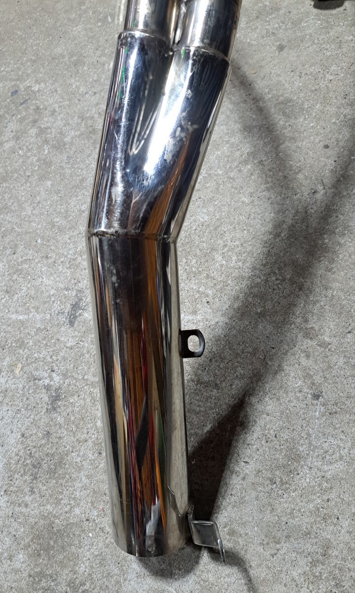 1スタ！フレンズ管 二重構造 ハス切りメッキ仕様 GS400用