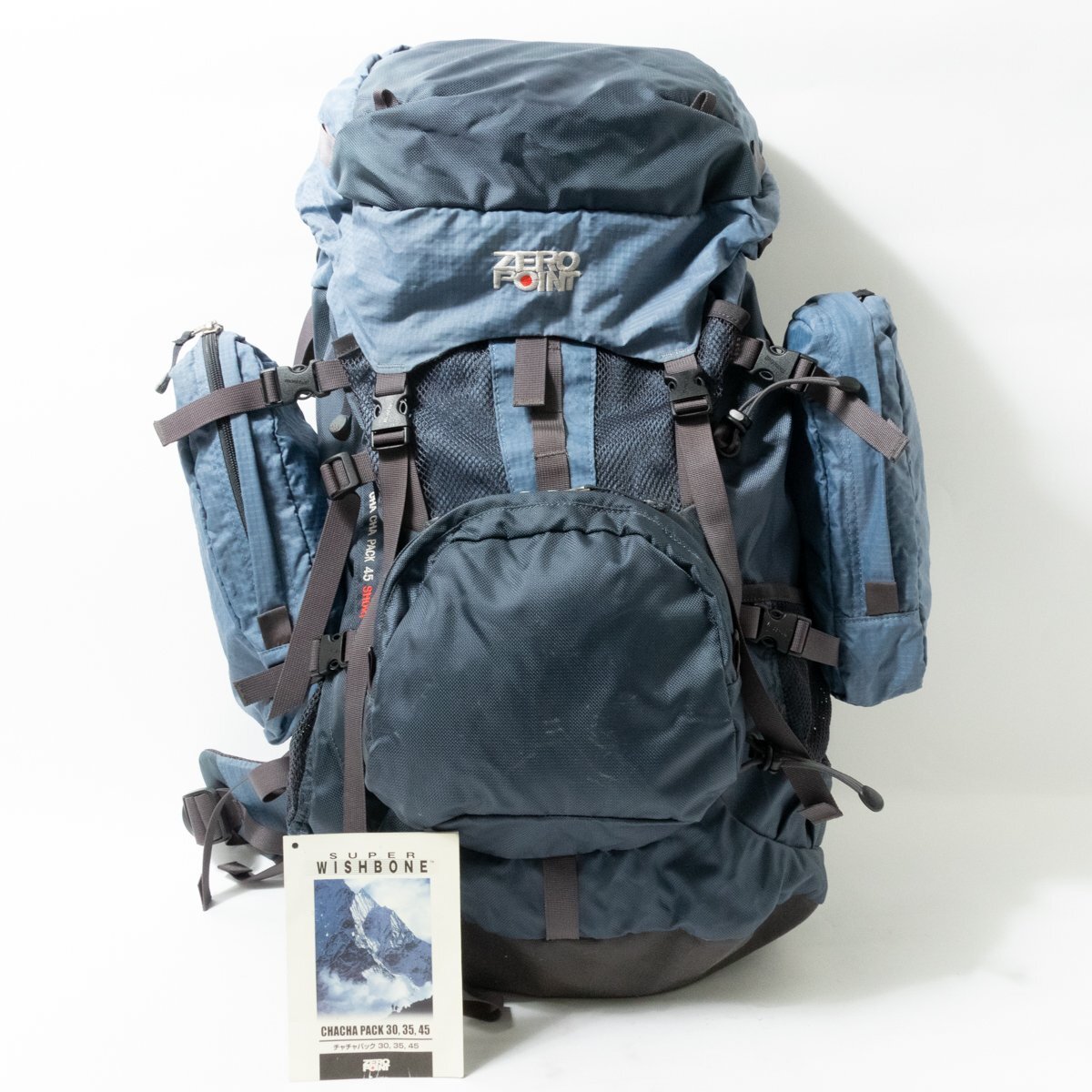 モンベル チャチャパック 35 黒＆グレー スーパーウィッシュ
