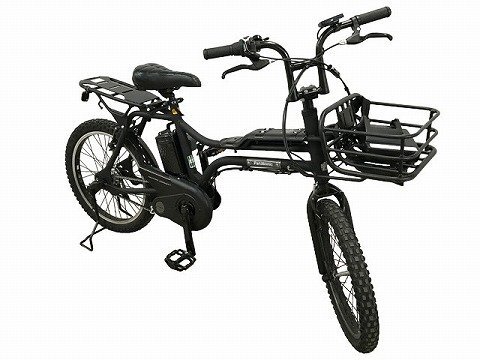 電動自転車 Panasonic Gyutto ブラック 3人乗り対応 72☆ 電動自転車