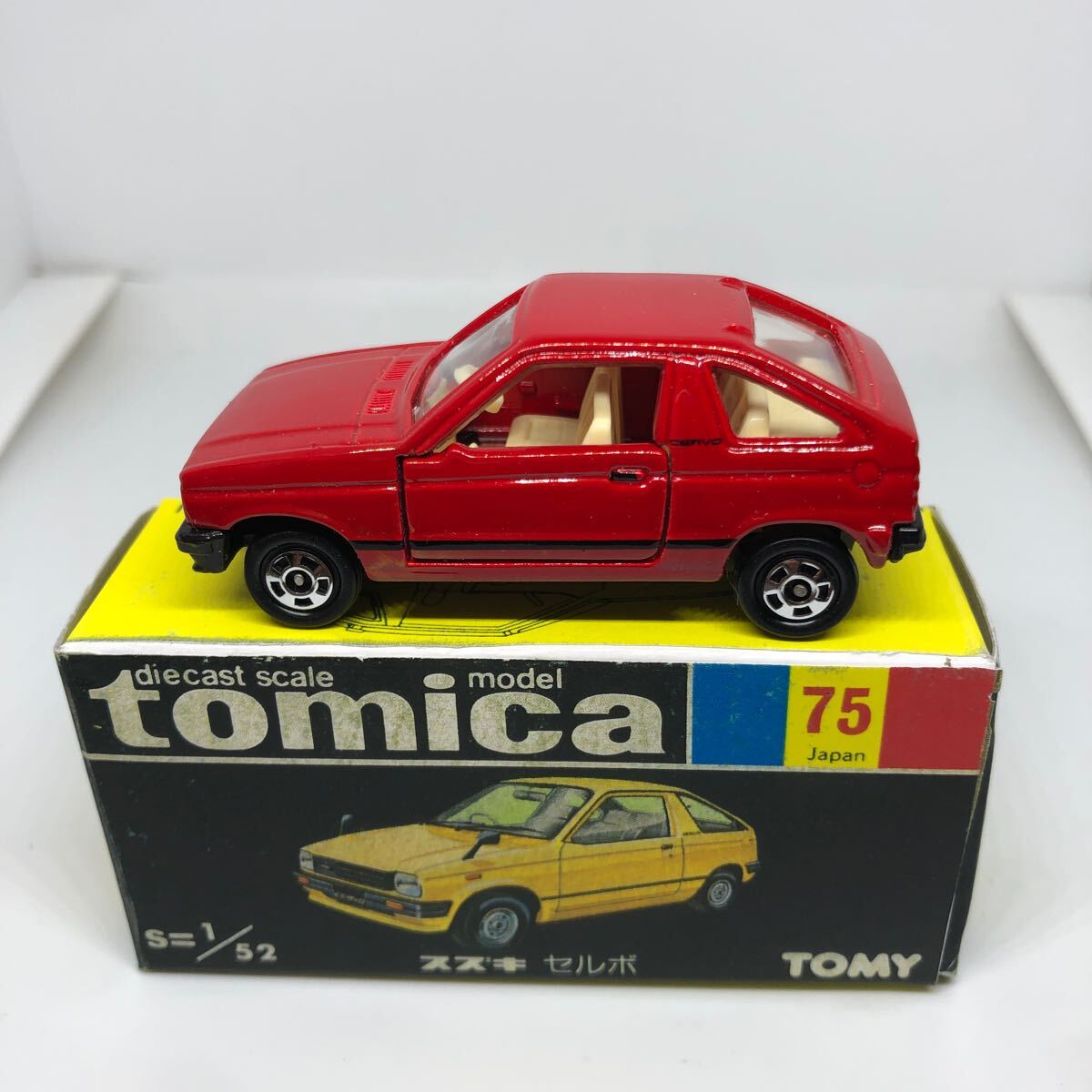 トミカ スズキ セルボ No.75 1/52
