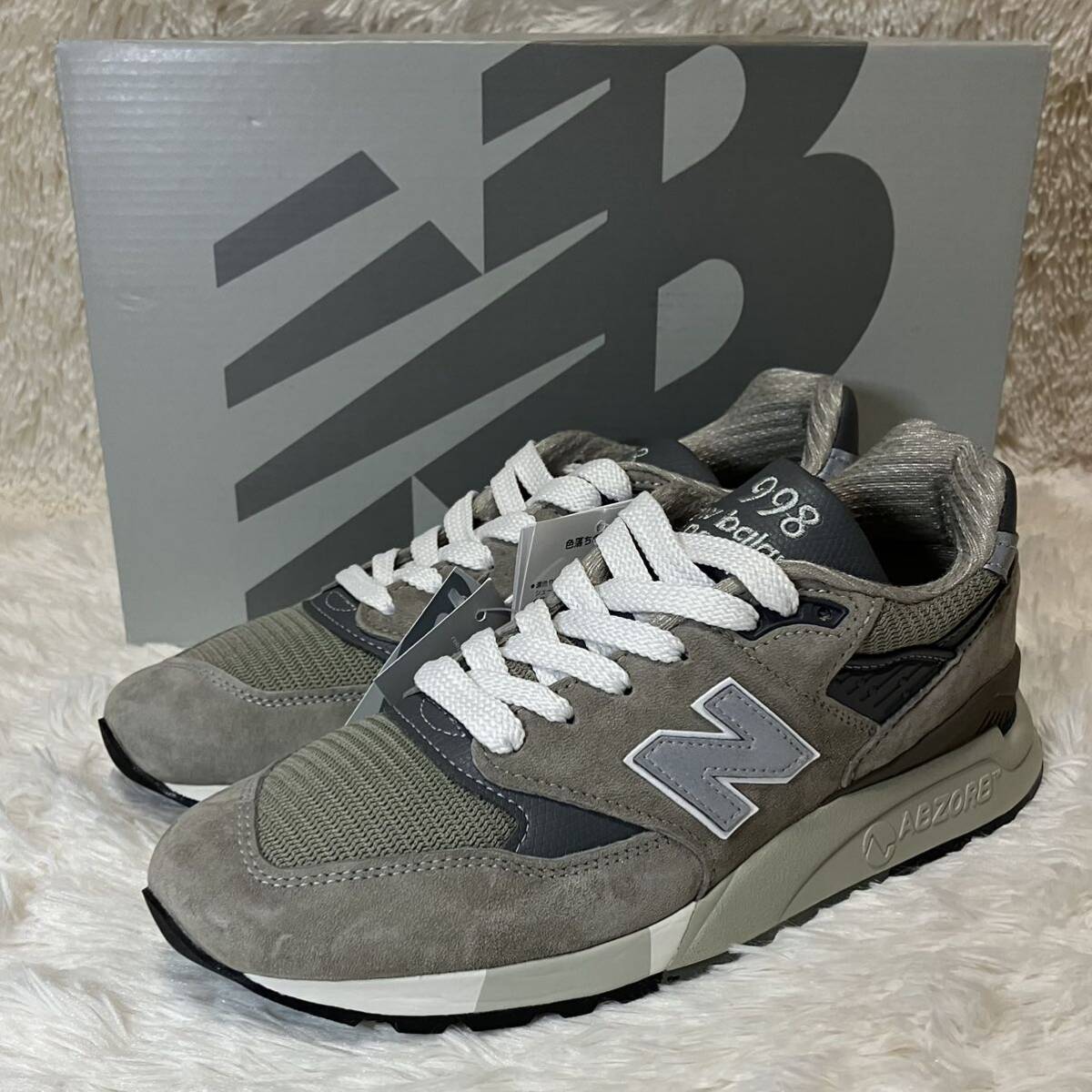 New Balance ニューバランス M990MG4 M990 V4 ブラウン オリーブ 26cm 
