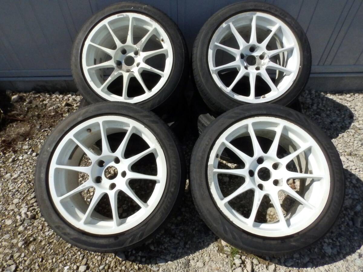 ◆ENKEI/エンケイ WRC ターマック EVO 17インチ 17x8JJ+38 PCD114.3 5穴 ランエボ◆ ENKEI エンケイ ホイール4本セット ターマックエボ WRC TARMAC EVO 17