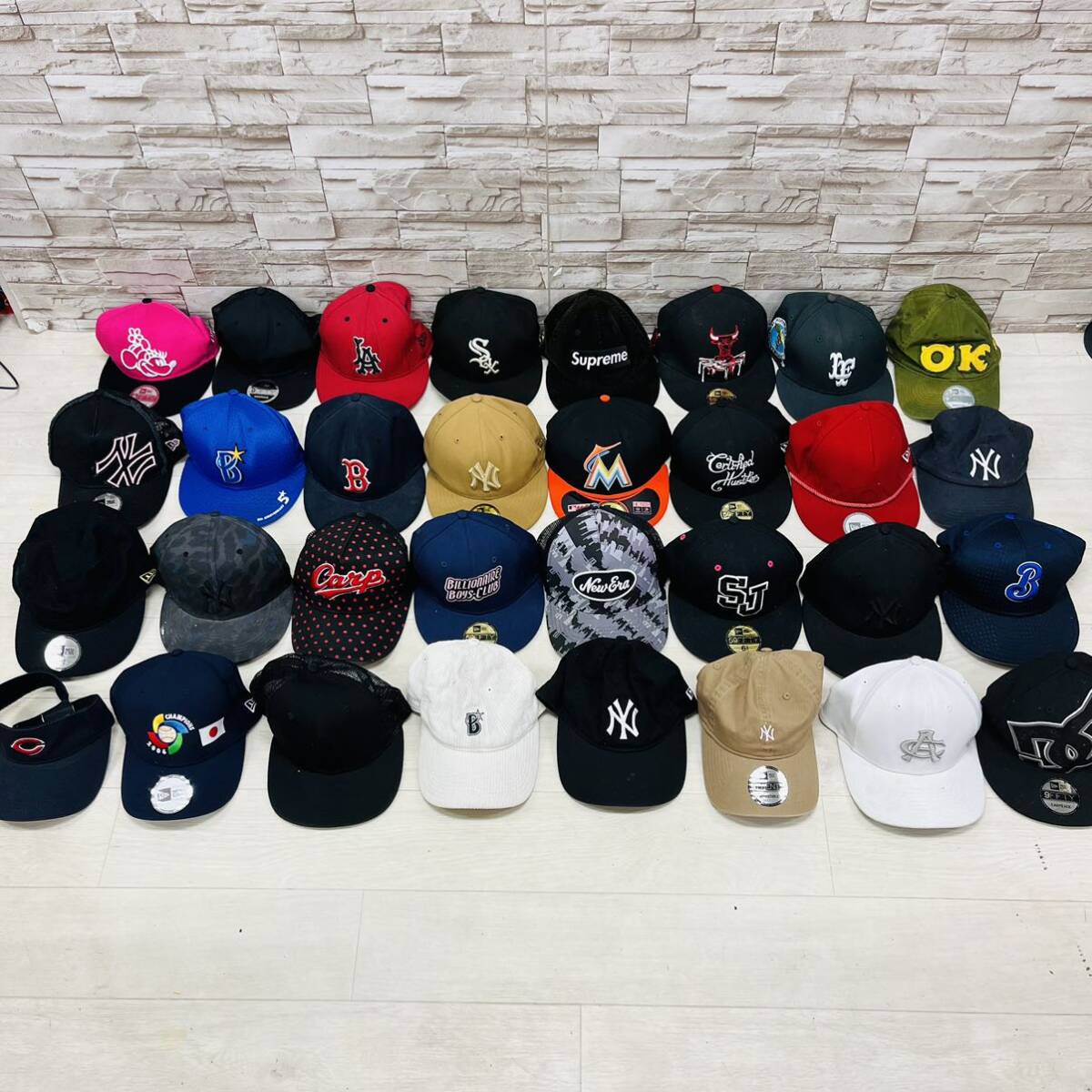 帽子 まとめ売り （やや傷や汚れあり】☆大量・1円〜☆ NEW ERA 